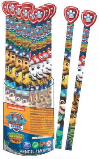 Ceruzka PAW PATROL s veľkou gumou