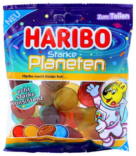 Ovocné želé Cola Planets HARIBO Planeten 175g DE Haribo 175 g