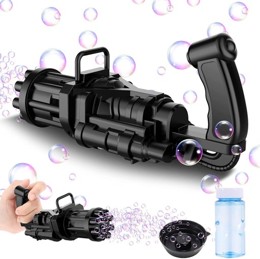 MYDLOVÁ BUBBLE PISTOLE PLUS TIK TOK TEKUTINÁ