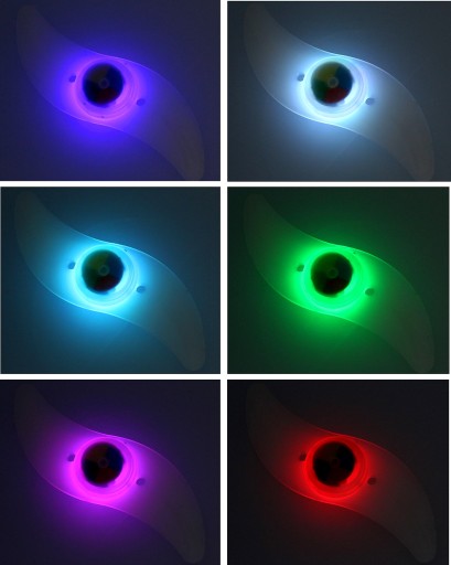 LED SVETLO NA PREKRÝVKU SPÄŤOVÉHO BICYKLA V2