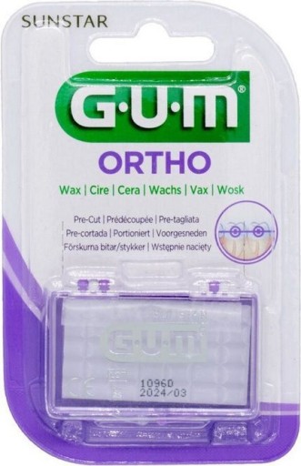 Sunstar Gum Ortho ortodontický vosk bez chuti