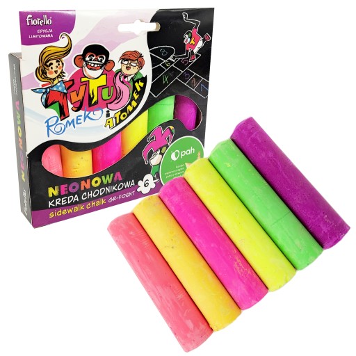 NEON ROAD CHALK TYTUS ROMEK I A'TOMEK 6 ks FIORELLO