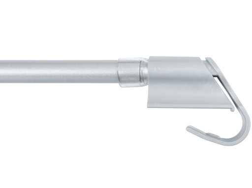 Mini predlžovacia teleskopická záclonová tyč SPRING Zázdrostka 45-75 cm