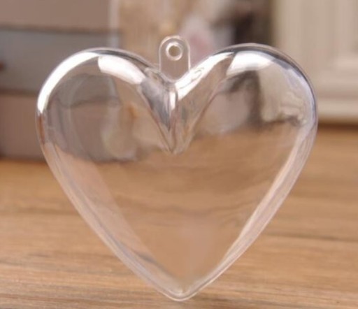 AKRYLOVÉ SRDCE AKRYLOVÁ GUĽA 12CM AKRYLOVÉ SRDCE