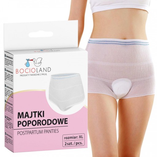 BOCIOLAND PÓRODNÉ NOHAVIČKY, OPÄTOVNE POUŽITEĽNÉ, vzdušná sieťovina, 2-balenie XL