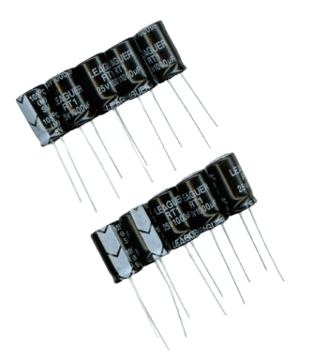 1000uF 25V 1000μF 25V (10KS) ELEKTROLYTICKÝ KONDENZÁTOR LEAGUER