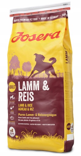 Josera jahňacina a ryža 900 g