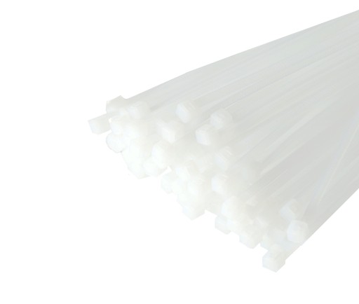KABELNÉ VIAZAČKY Biele 4,6X250