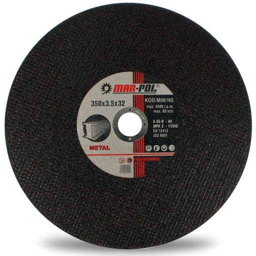 KOVOVÉ REZNÉ KOTOUČE 350x32x3,5 MARPOL