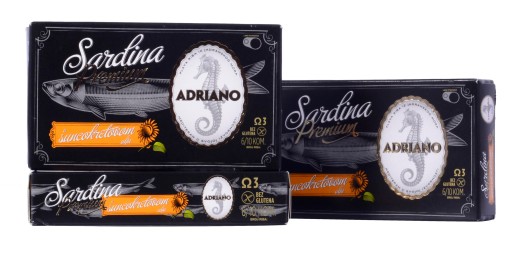 Sardinky PREMIUM slnečnicový olej 90 g Chorvátsko