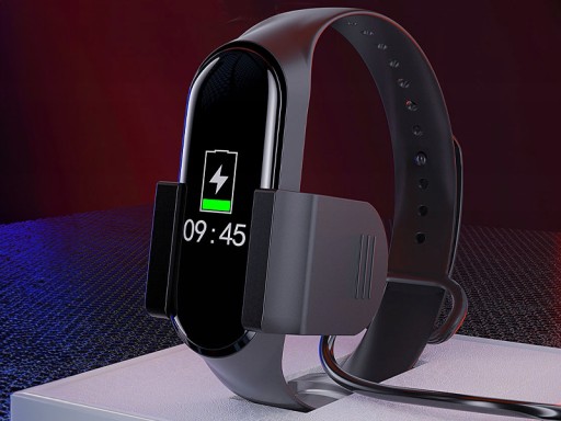 USB KÁBLOVÁ NABÍJAČKA S KLOPOU PRE XIAOMI MI BAND 4 MIBAND 4 A HODINKY 30 cm