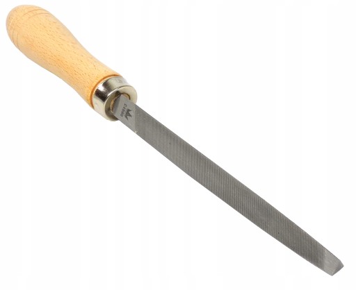 TROJUHOLNÍKOVÝ PILNÍK 125 mm Č. 2 S DREVENOU RÚČKOU RICHMANN C4980