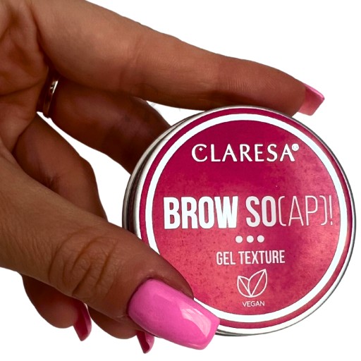Claresa Stylingové mydlo na obočie BROW SOAP transparentné gélové mydlo 30m