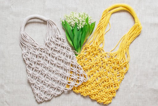 Macrame bavlnená šnúrka 5mm 50m hnedá
