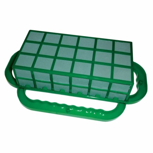 Kvetinka so zelenou kvetinovou špongiou ERGO MAXI