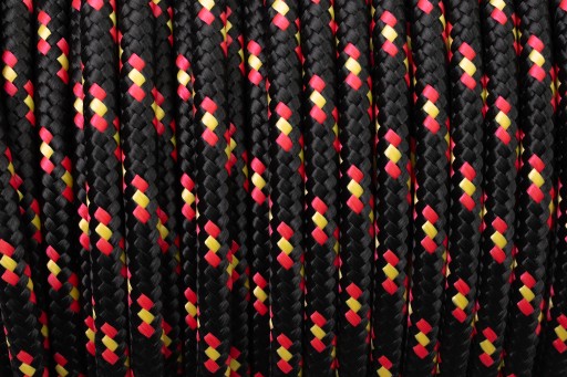POLYPROPYLÉNOVÉ LANO Pletené plachetnicové lano 8mm 10M