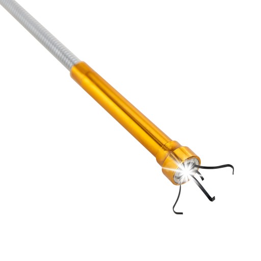 Magnetický držiak s chápadlom a flexibilnými pazúrmi + LED svetlo