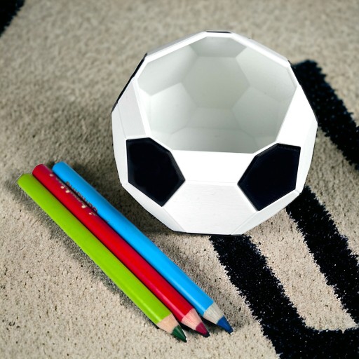 Organizér na stôl pastelky peračník darček k narodeninám FUTBALOVÝ darček