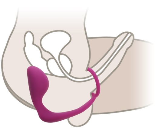 MASÁŽER PROSTATY ANÁLNY PRUG PENIS PRSTEŇ