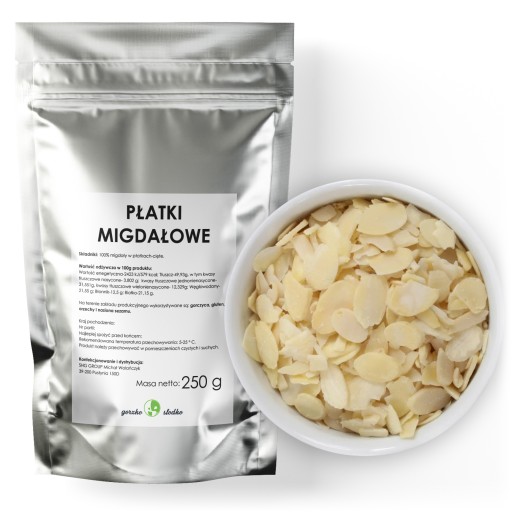MANDĽOVÉ VLOČKY mandľové lupienky 250g