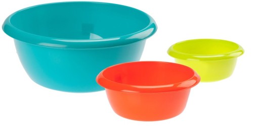 Kuchynská misa 3,5L, svetlozelená, plast