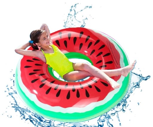 Nafukovací nafukovací matrac na pláž Watermelon Ring 80 cm.