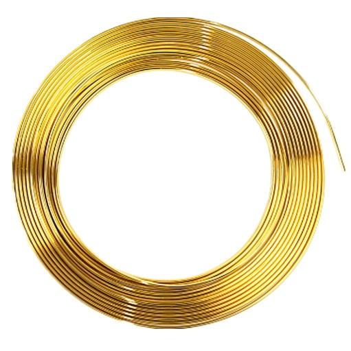 21mm ozdobný ozdobný zlatý pružný pásik