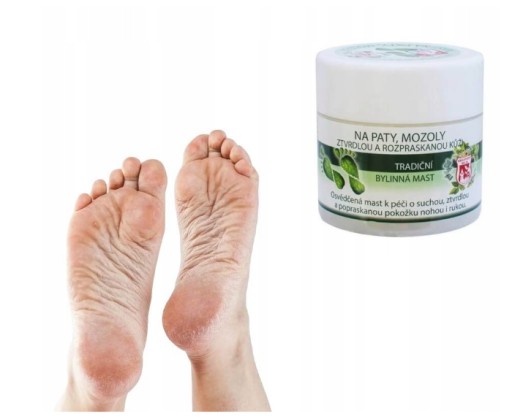 Bylinná masť na päty a kurie oká 150 ml