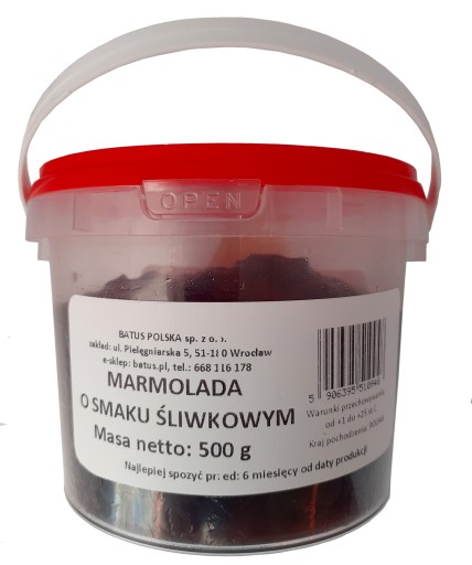 Marmeláda so slivkovou príchuťou 500 g