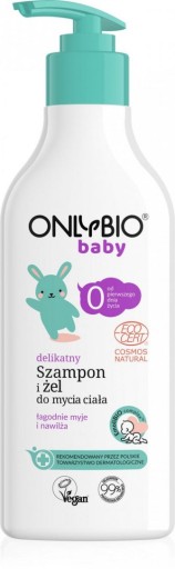 Onlybio Kids Baby Gentle šampón a čistiaci gél