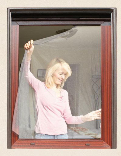 SIEŤKA NA KOMÁRY OKENNÁ HMYZ KOMÁRE 130x150 + VELCRO