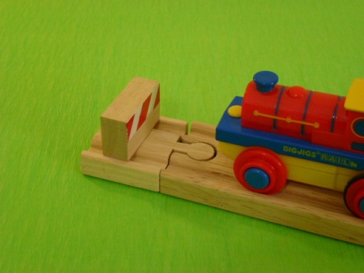 Záverečná trať – priehrada – a BJT161 Bigjigs