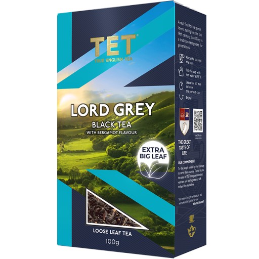 TET LORD GREY čierny listový čaj 100 g