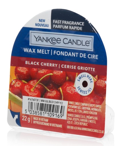 Vosk s vôňou Yankee Candle Black Cherry