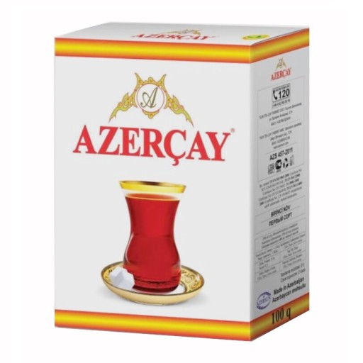Azercay čierny listový čaj s bergamotom 100g