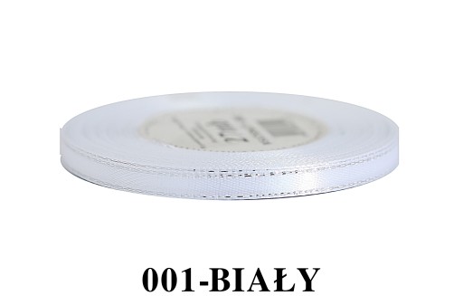 Saténová stuha Silver Stripes, 6mm/27mb, 3 farby na výber