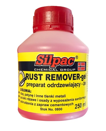 SILPAC GEL na odstraňovanie hrdze 250 ml