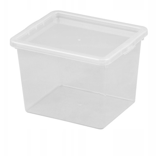 Plastová nádoba organizéra s krytom, 3l box