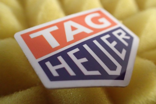 NÁLEPKA F1 WEC PORSCHE TAG HEUER NÁLEPKA 3,5 x 3 cm