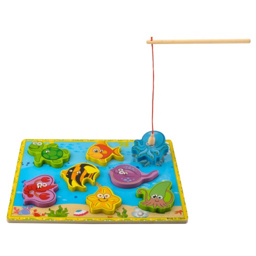 Sorter Puzzle pre deti Magnetická hra Chytanie rýb s magnetom