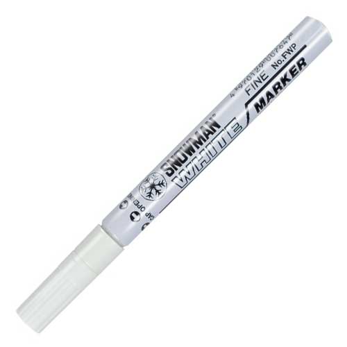 Oil Marker SNOWMAN Oil Marker 1,5mm BIELY