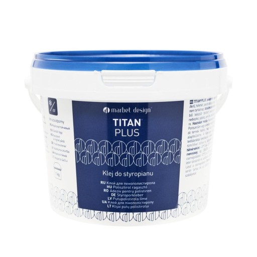 TITAN PLUS AKRYLOVÉ LEPIDLO NA STYROPINOVÚ OBRAZOVKU 1KG