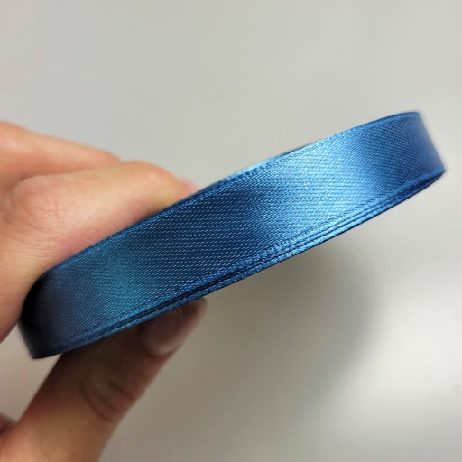 saténová stuha WS 8102 jeans 12mm 32mb 1ks na darčekové balenie