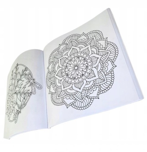 Mandala omaľovánka pre deti aj dospelých, 72 strán