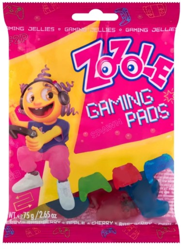 2 X 75G ZOZOLE GAMING PADS JELLIES s ovocnou príchuťou