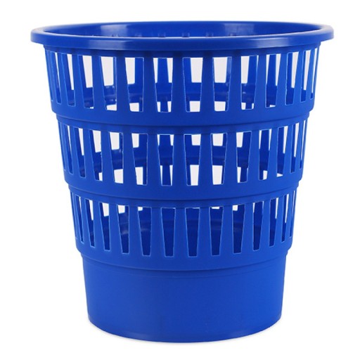 Prelamovaný odpadkový kôš, 16 litrov, modrý