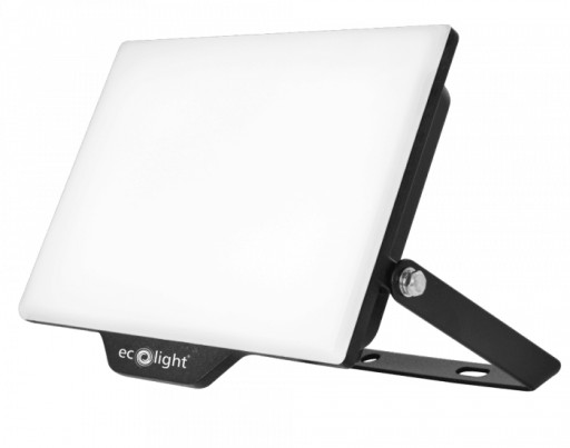 Halogénový LED reflektor studená biela 900lm 10W IP65, možný pir senzor