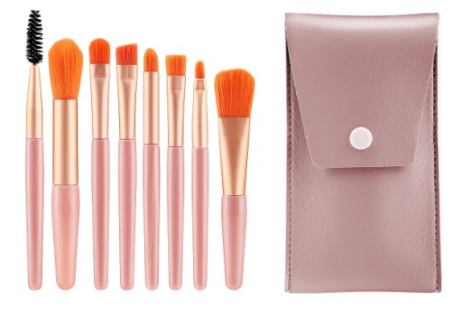 SADA PROFESIONÁLNYCH ŠTETEC NA MAKEUP 8 KS