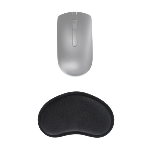 Ergonomická opierka zápästia 130x78x25mm / čierna