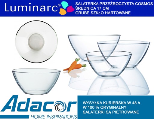 Miska šalátová 17 cm COSMOS LUMINARC